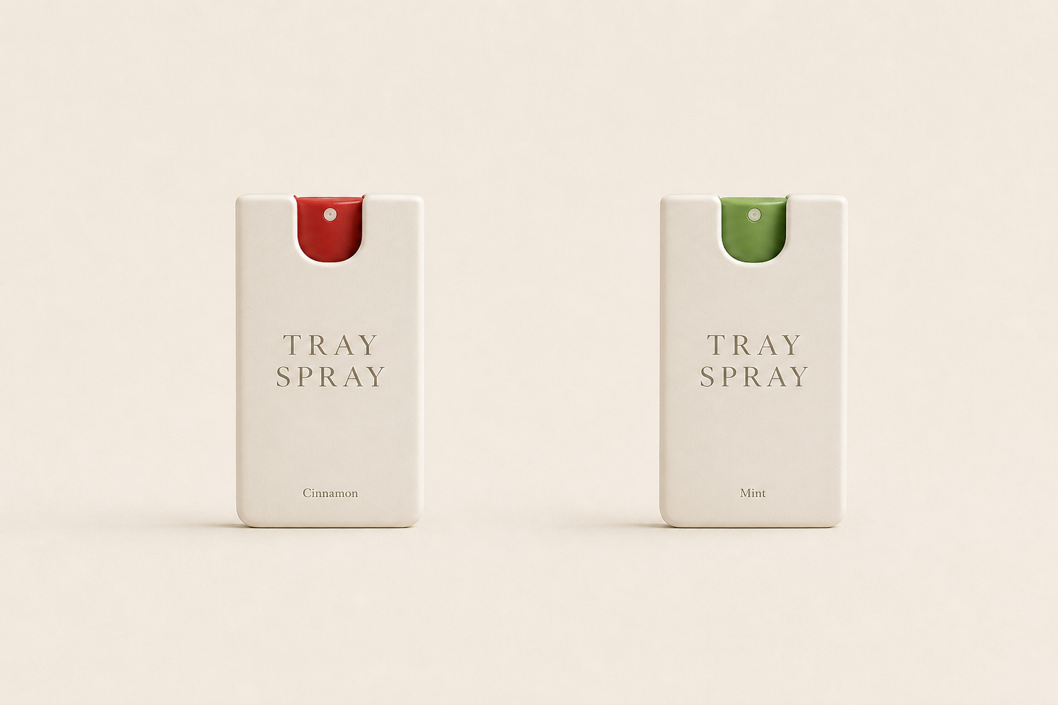 Tray Spray pocket sprays, Cinnamon and Mint